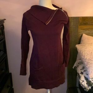 Dark purple/wine color long sleeve sweater  small